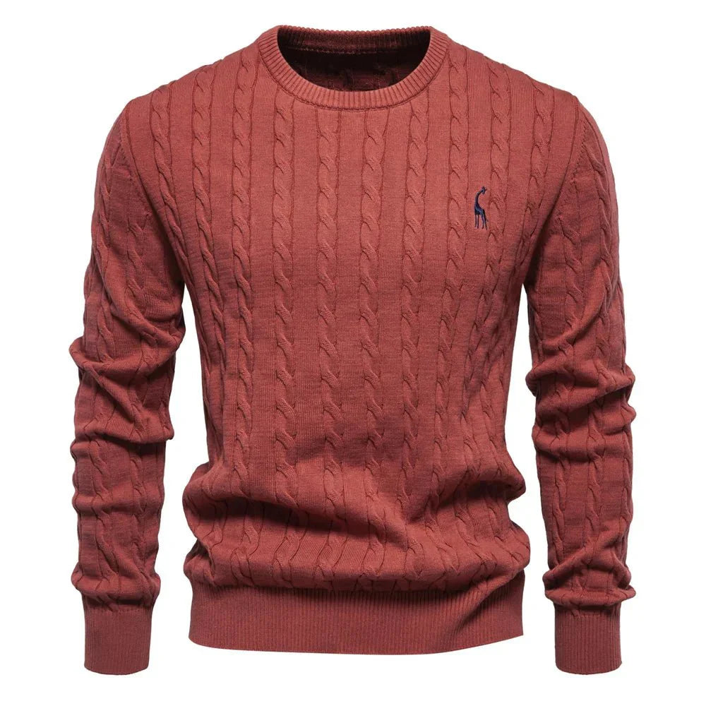 Elmont | Men's Cable Knit Sweater