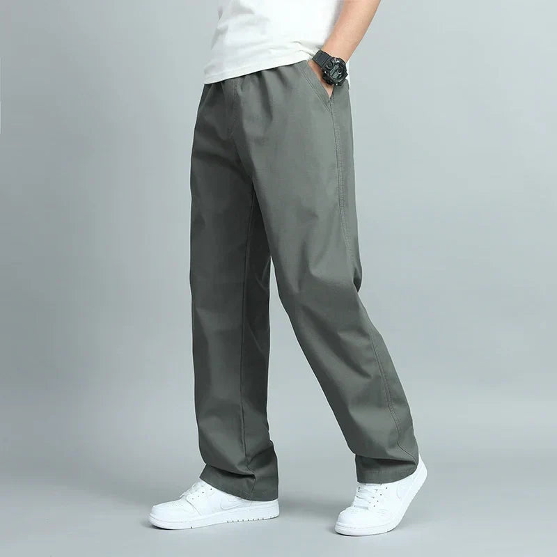 Elmont | Men's Wide-Leg Cotton Pants
