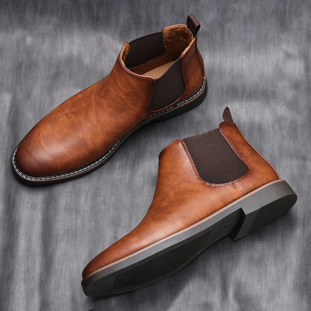 Elmont | Leather Chelsea Boots