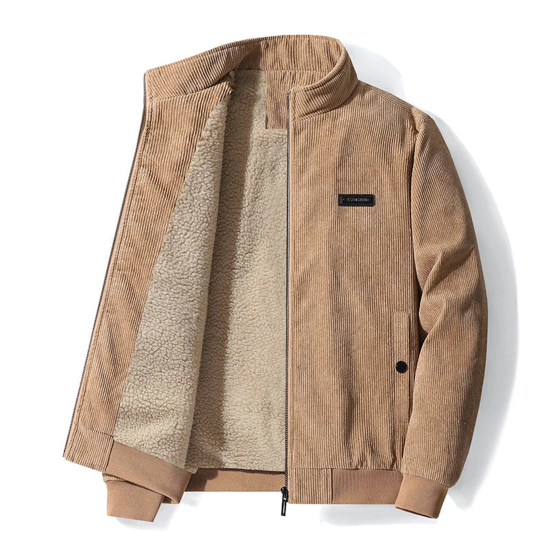 Elmont | Corduroy Jacket with Fleece Lining