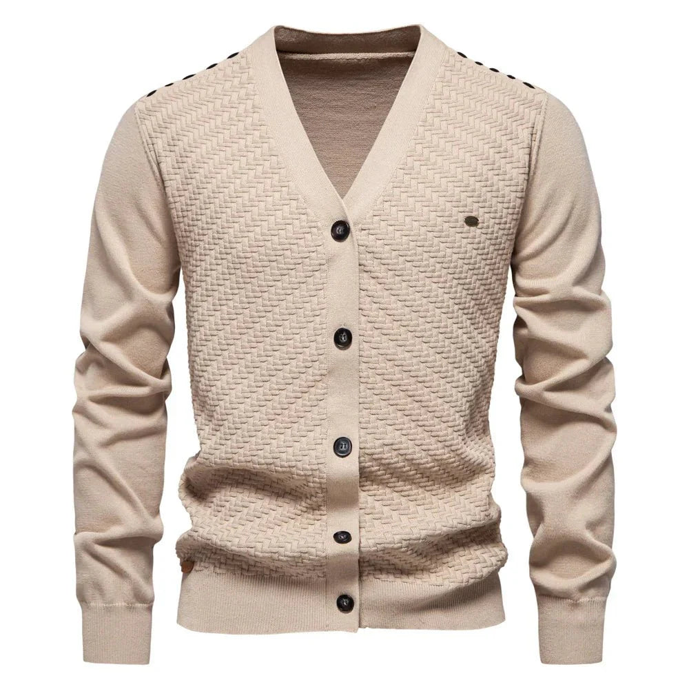 Elmont | Men's V-Neck Knit Cardigan