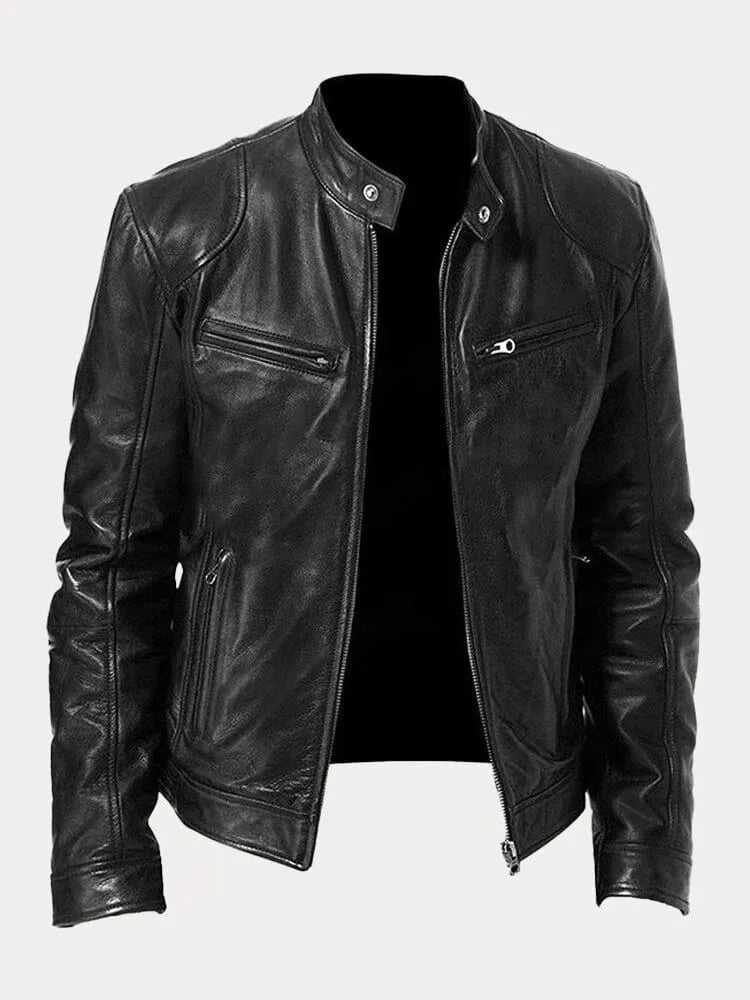 Elmont | Men's Faux Leather Jacket