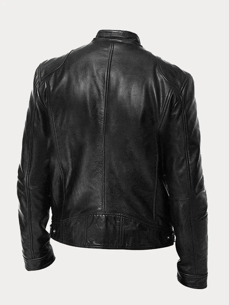 Elmont | Men's Faux Leather Jacket