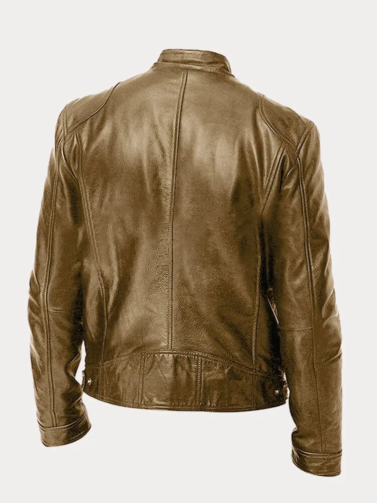 Elmont | Men's Faux Leather Jacket