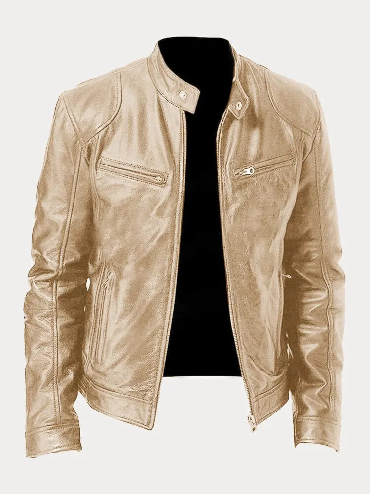Elmont | Men's Faux Leather Jacket