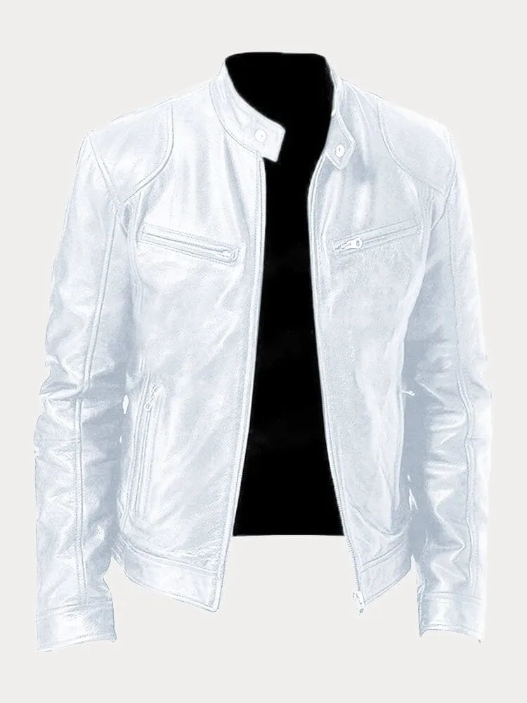Elmont | Men's Faux Leather Jacket