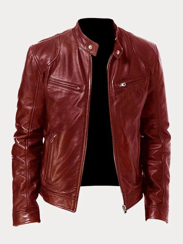 Elmont | Men's Faux Leather Jacket