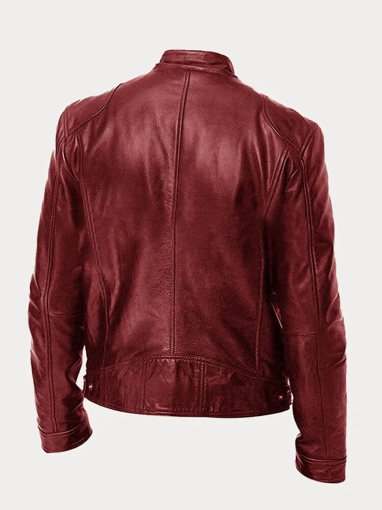 Elmont | Men's Faux Leather Jacket