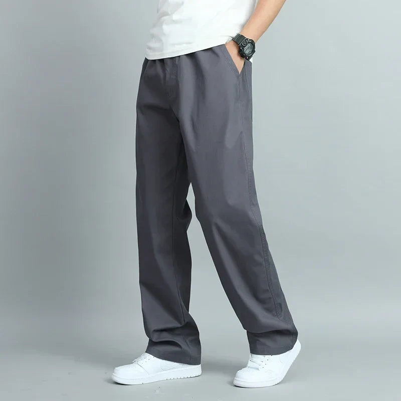 Elmont | Men's Wide-Leg Cotton Pants