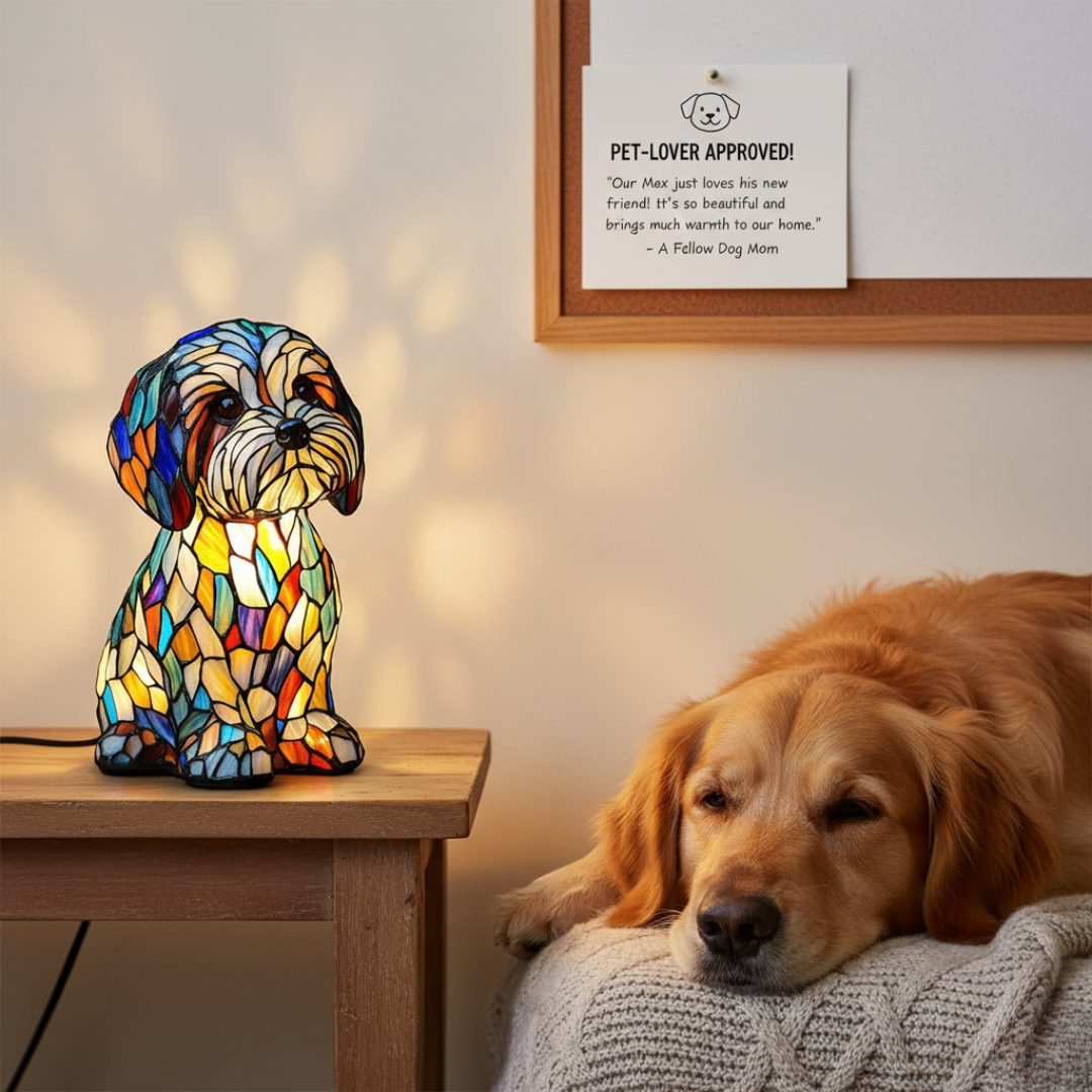 Elmont | Dog Table Lamp