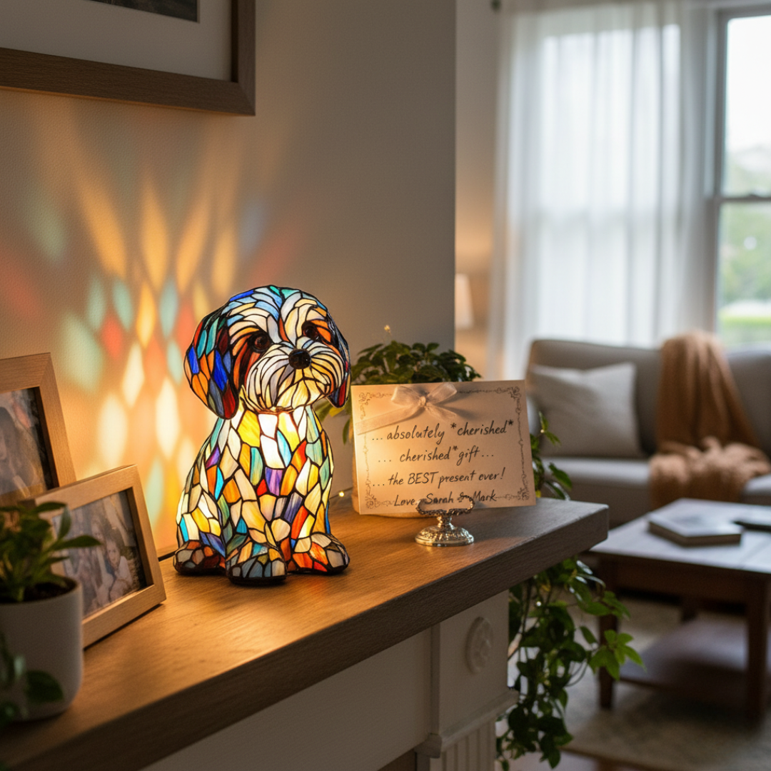 Elmont | Dog Table Lamp