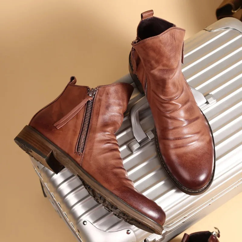 Elmont | Leather Chelsea Boots