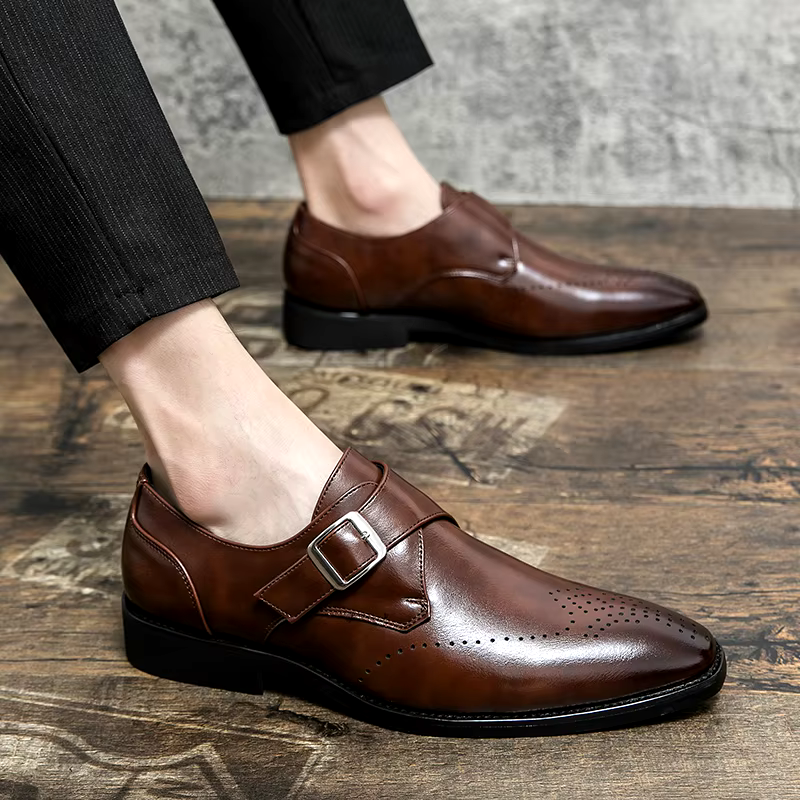 Elmont | Monk Strap Dress Shoes