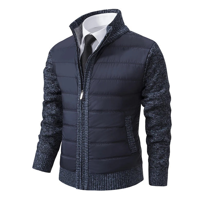 Elmont | Knit-Sleeve Puffer Jacket