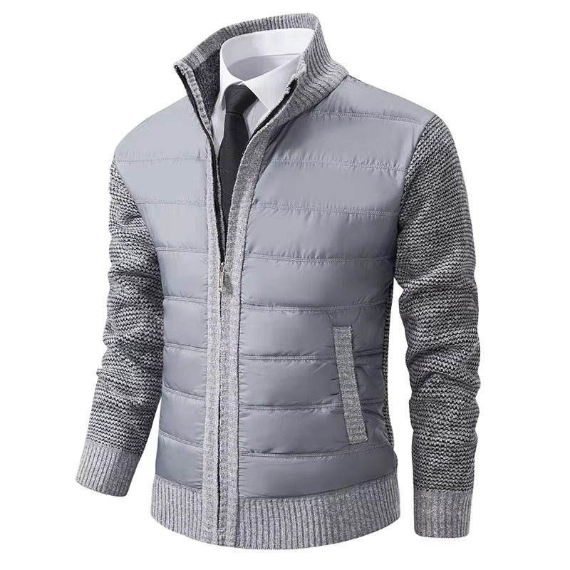 Elmont | Knit-Sleeve Puffer Jacket