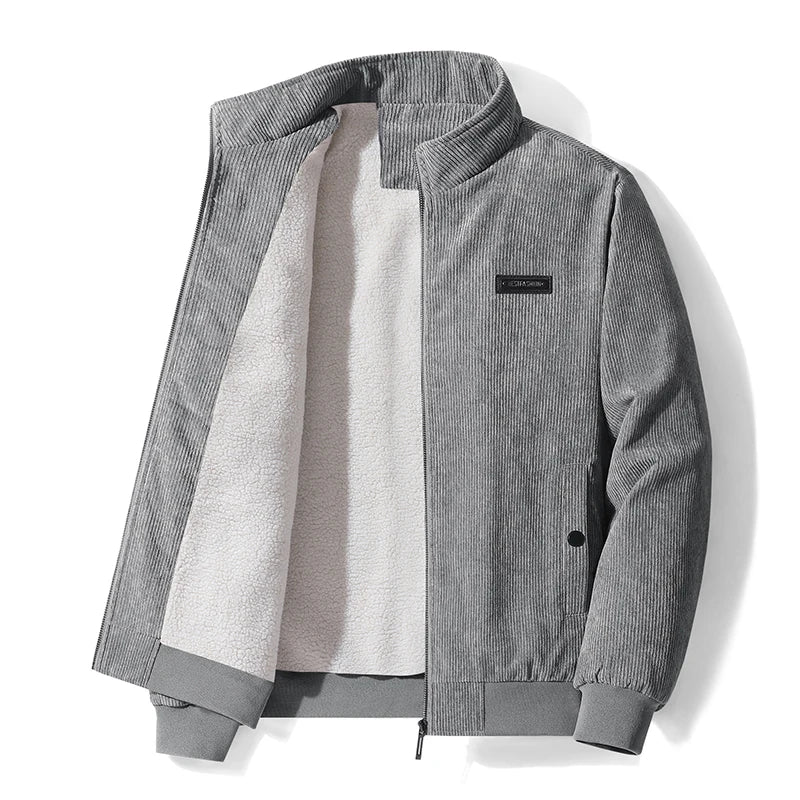 Elmont | Corduroy Jacket with Fleece Lining