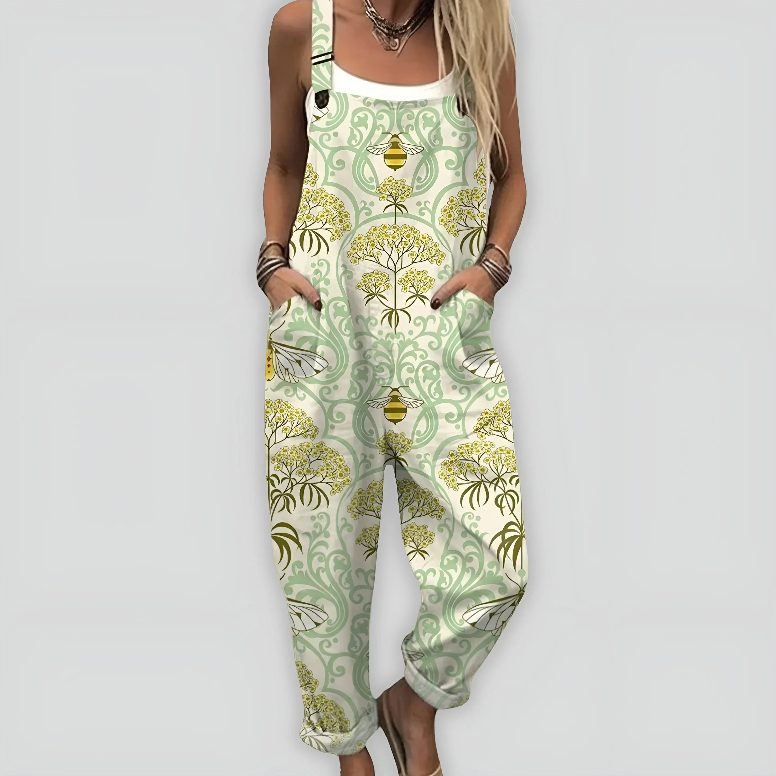 Camila | Overall Playful Chick Print