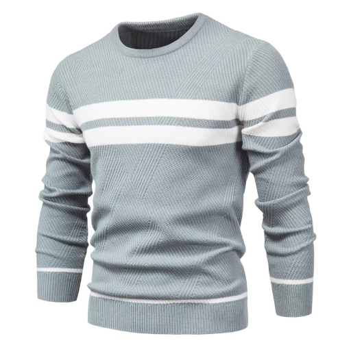 Elmont | Men's Herringbone Knit Sweater