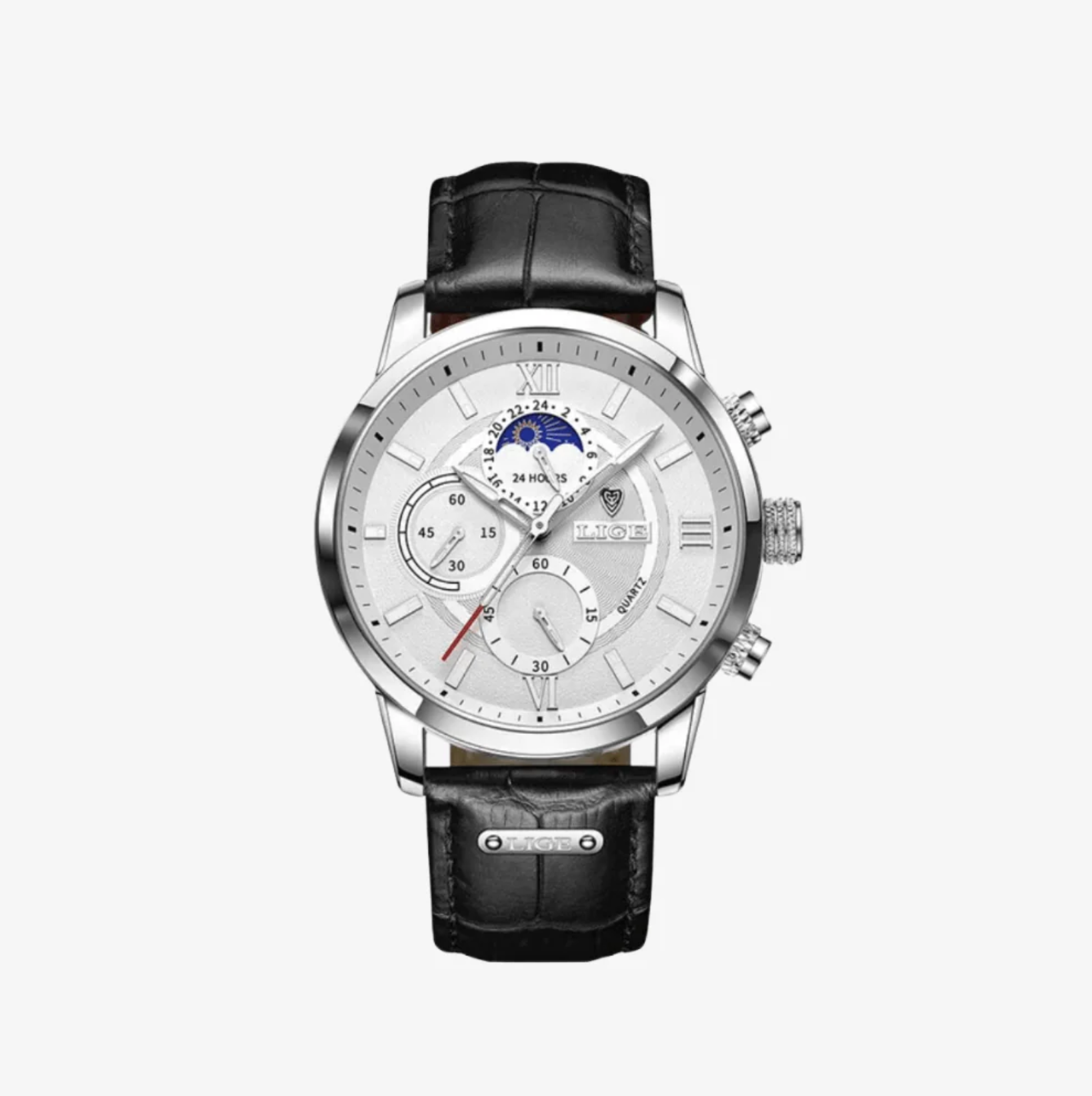Elmont | Classic Leather Quartz Watch