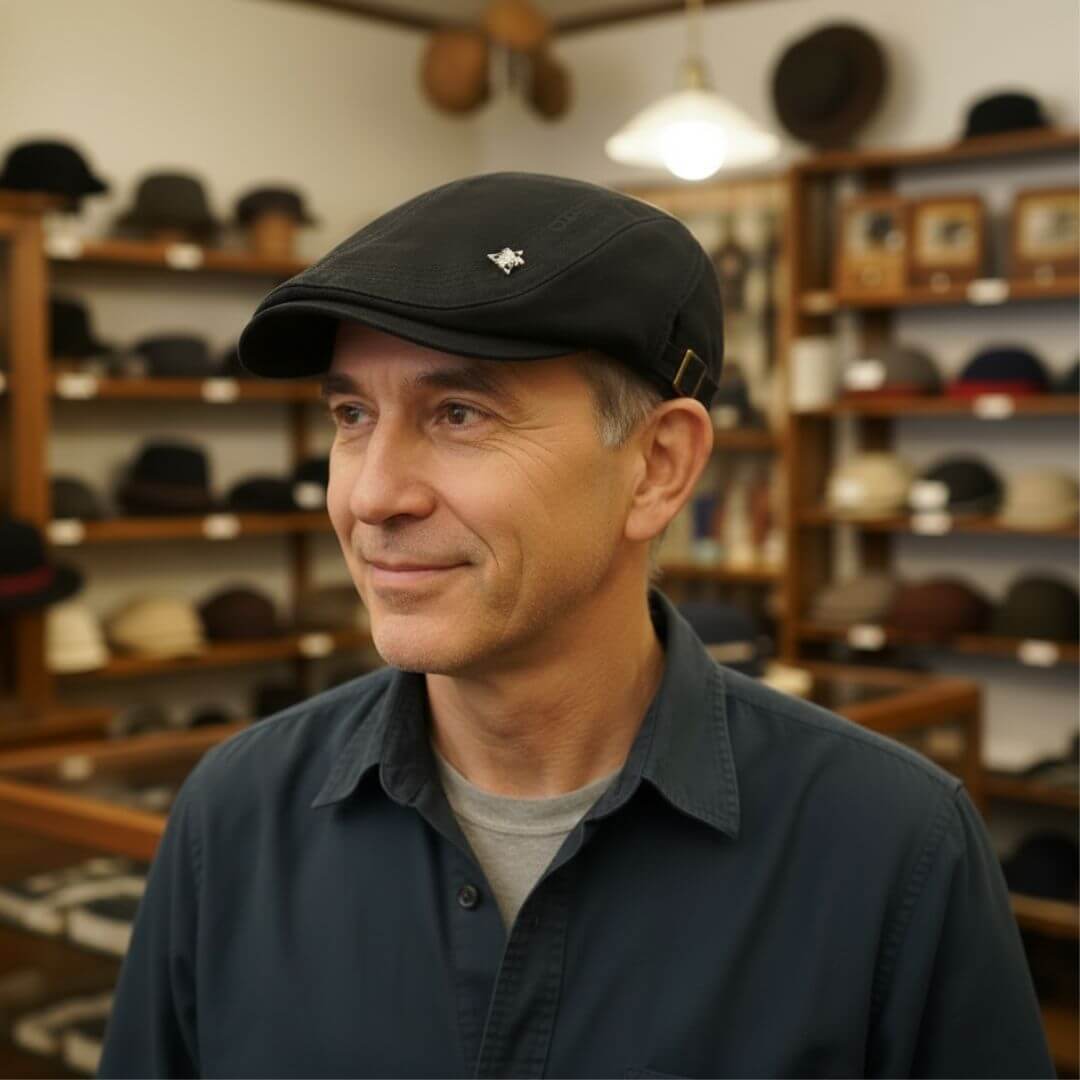 Elmont | Cotton Flat Cap