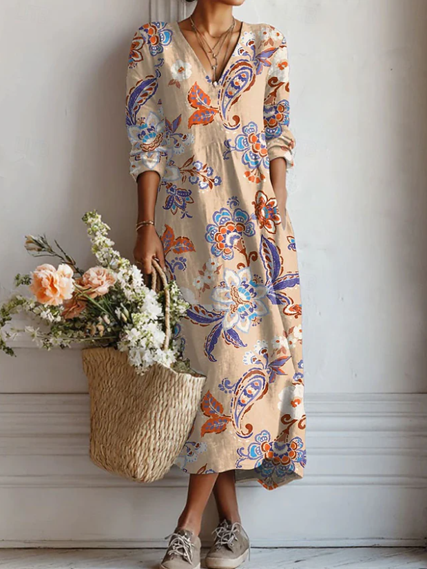M&H | Slub Linen Dress