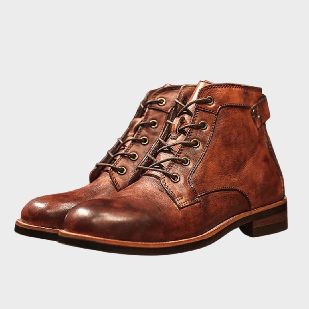 Elmont | Men's Leather High Boots