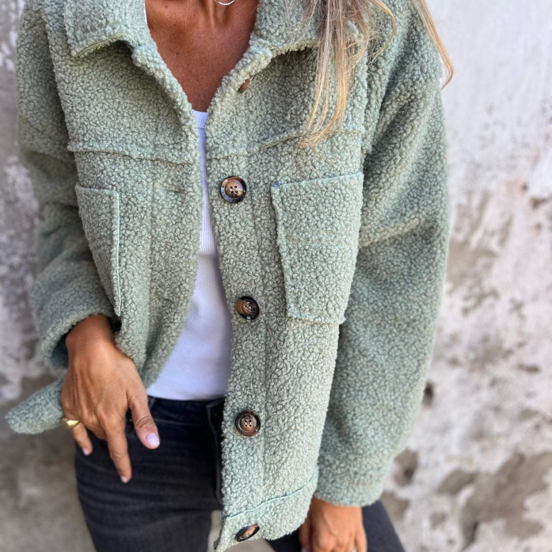 Elmont | Lambswool-Feel Single-Button Lapel Coat