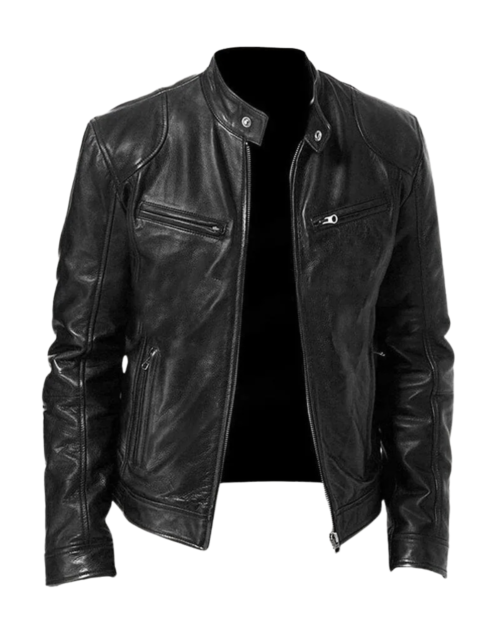 Elmont | Men's Faux Leather Jacket