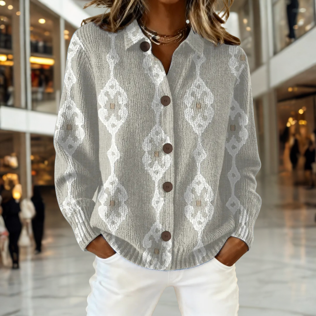 Elmont | Soft Patterned Knit Sweater