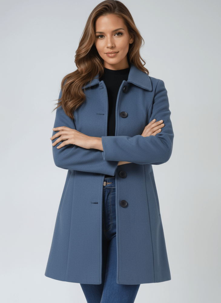 Elmont | Women's Buttoned A-Line Winter Coat