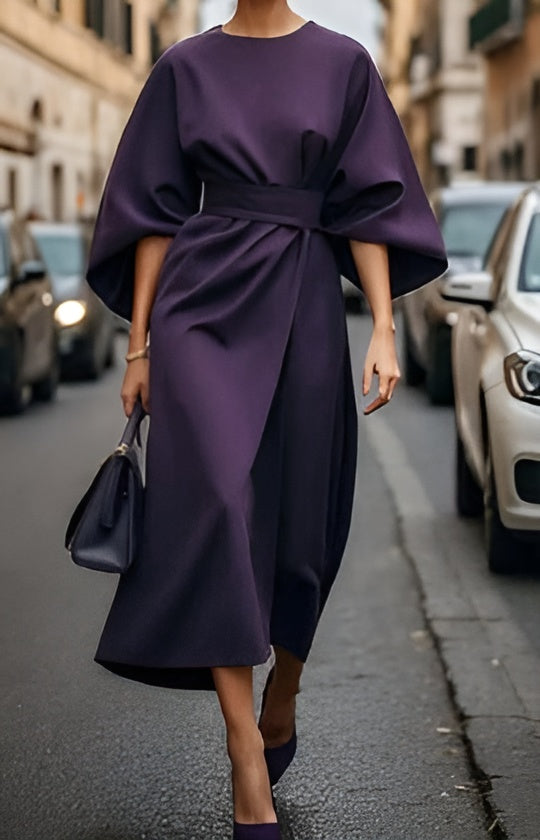 M&H | Belted Maxi Dress