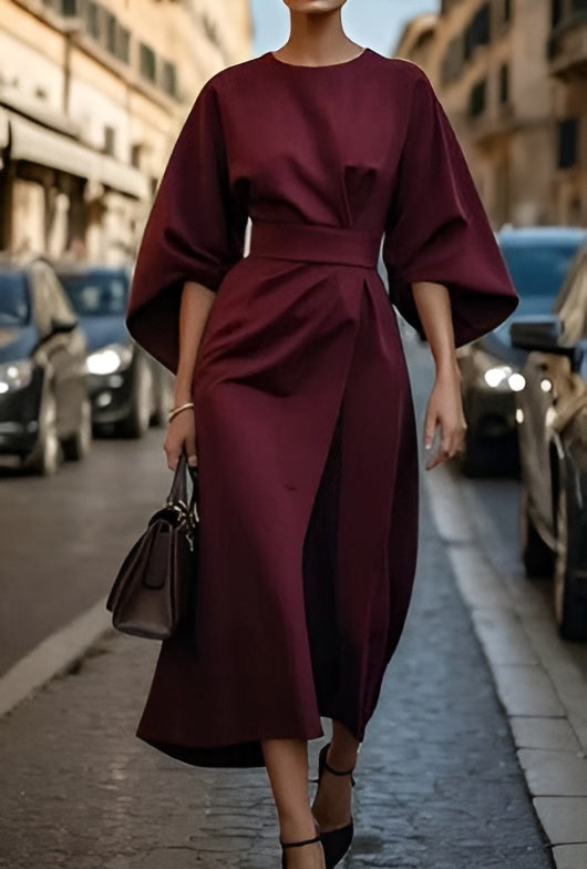 M&H | Belted Maxi Dress