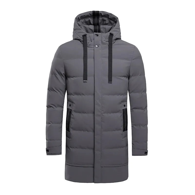 Elmont | Hooded Longline Puffer Jacket