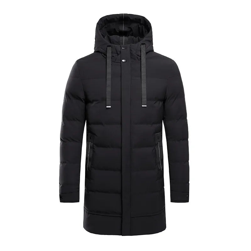 Elmont | Hooded Longline Puffer Jacket