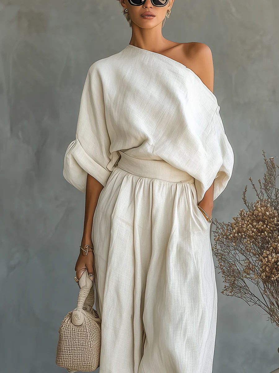 M&H | Off-Shoulder Two-Piece Set