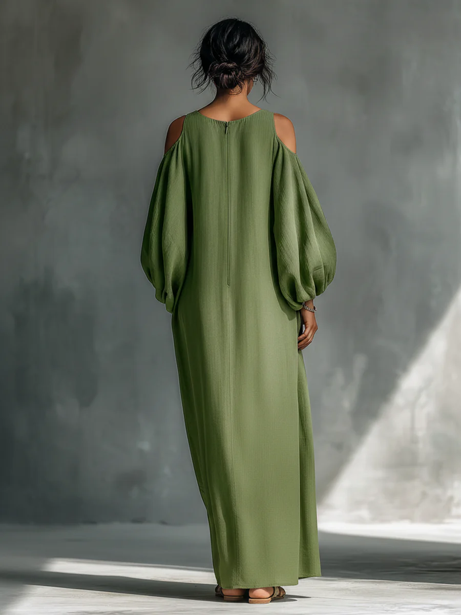 M&H | Off-Shoulder Maxi Dress