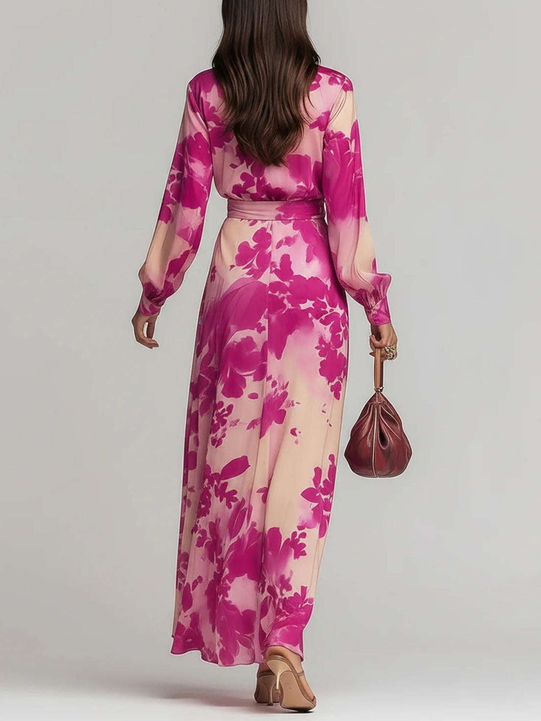 M&H | Belted Maxi Dress