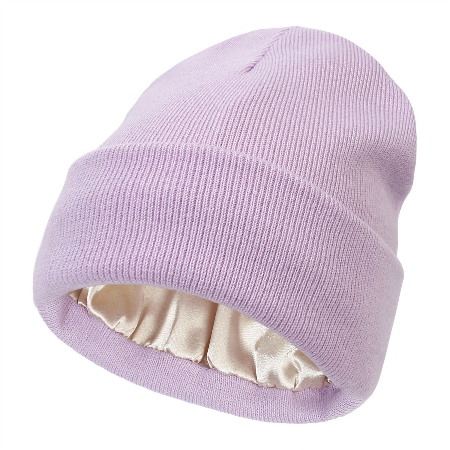 Elmont | Satin-Lined Knit Beanie