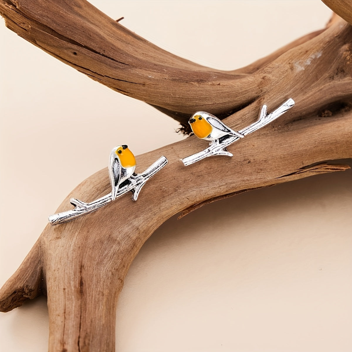 Elmont | Cartoon Bird Earrings