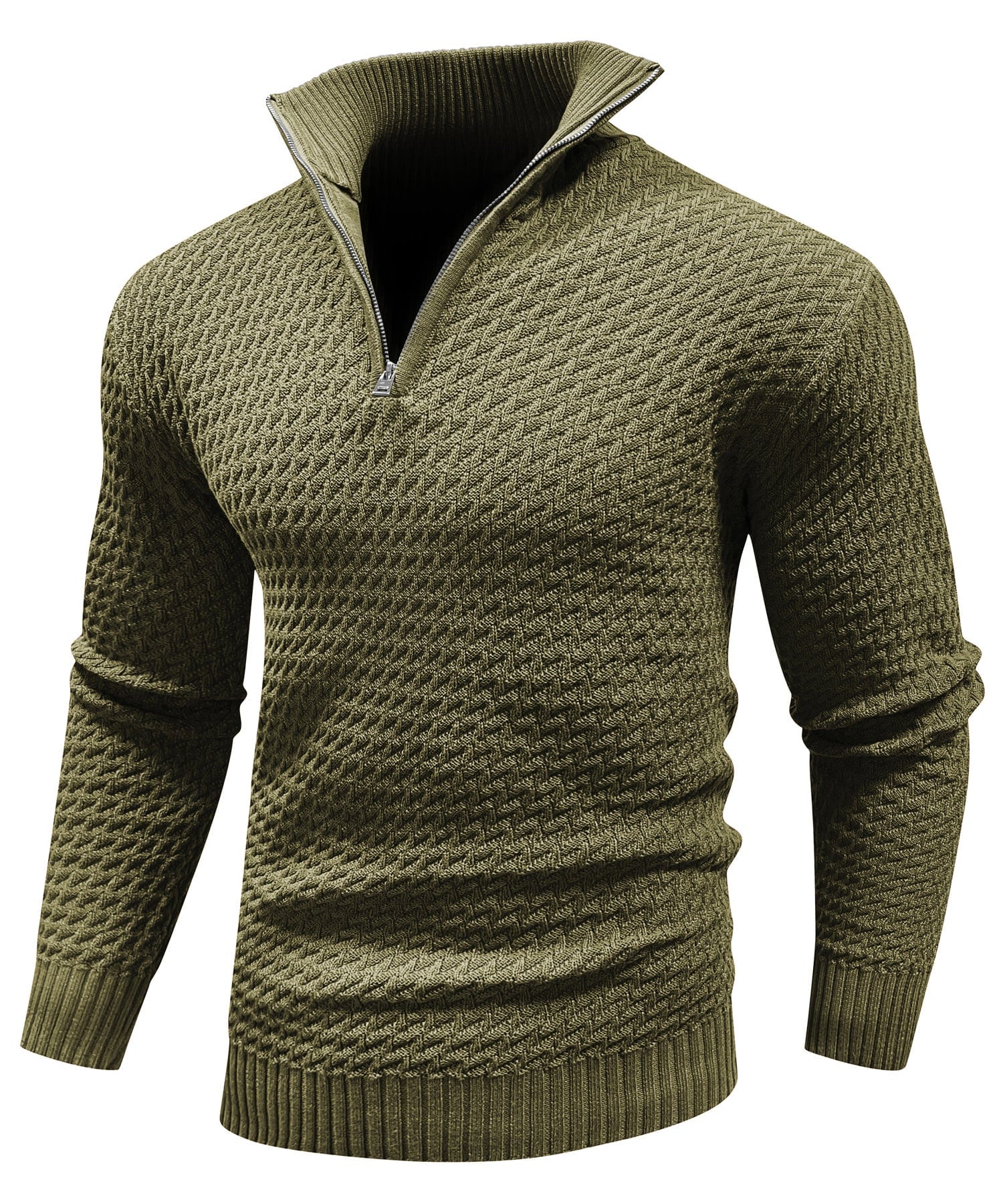 Elmont | Quarter-Zip Turtleneck Sweater