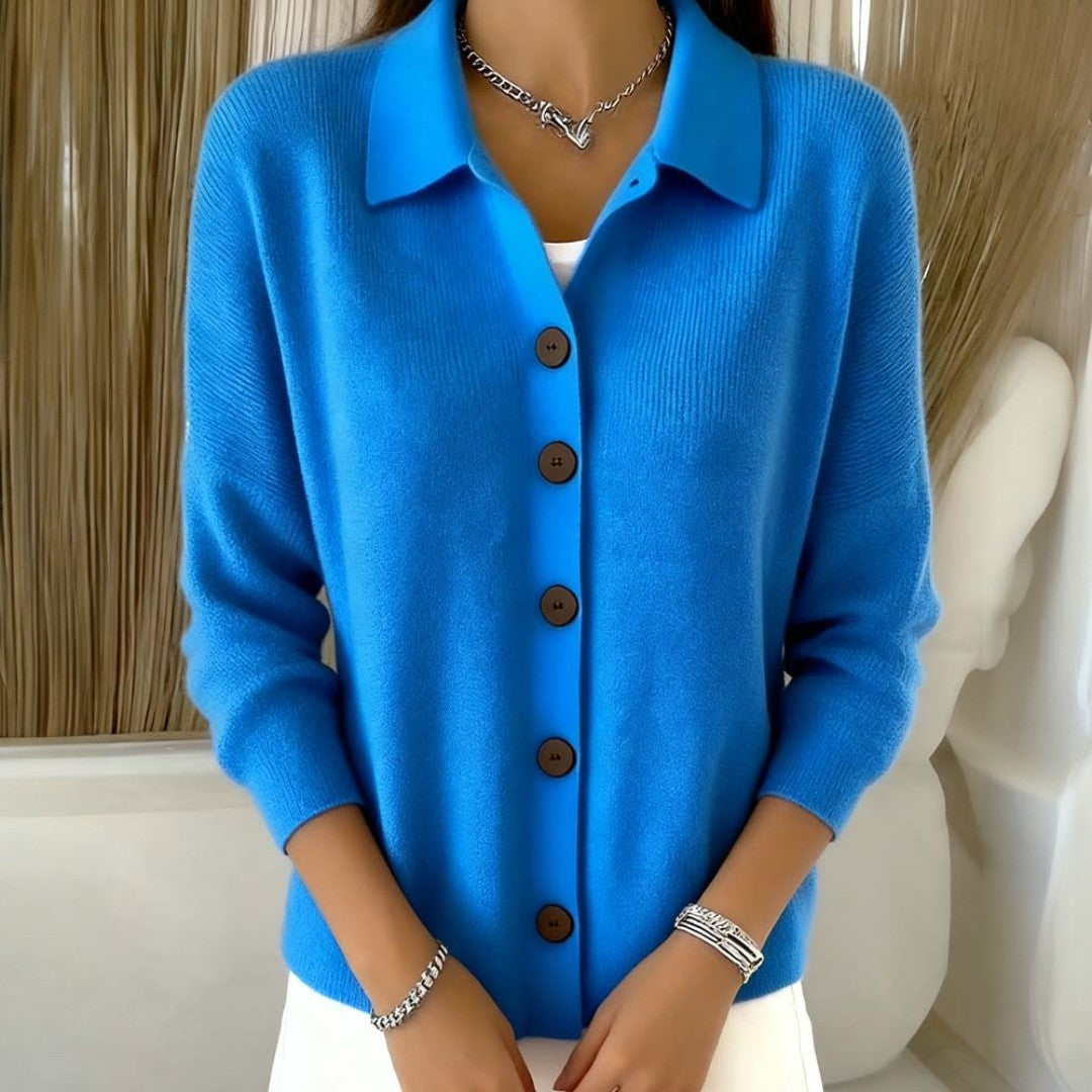 Elmont | Long Button-Front Cardigan