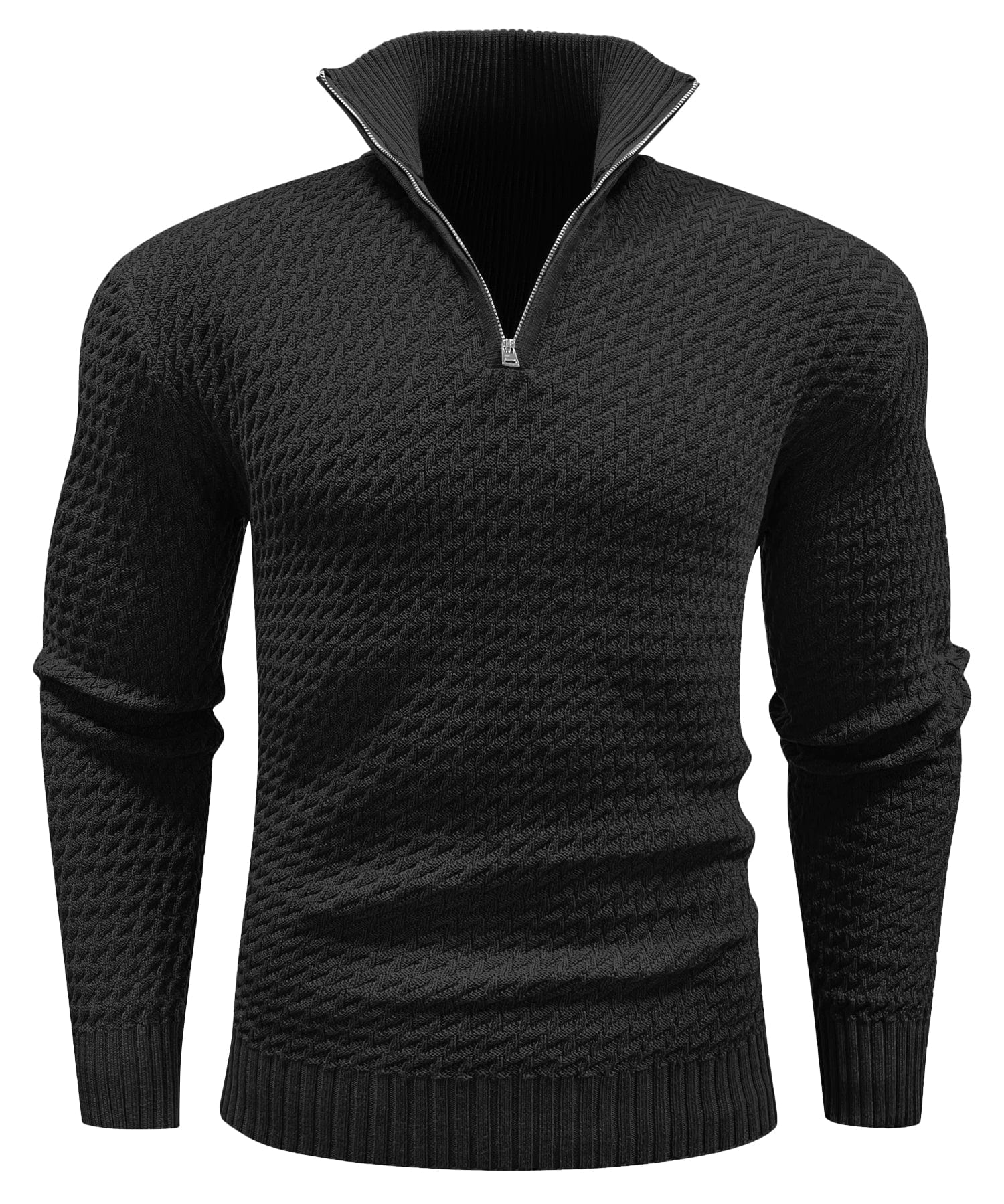 Elmont | Quarter-Zip Turtleneck Sweater