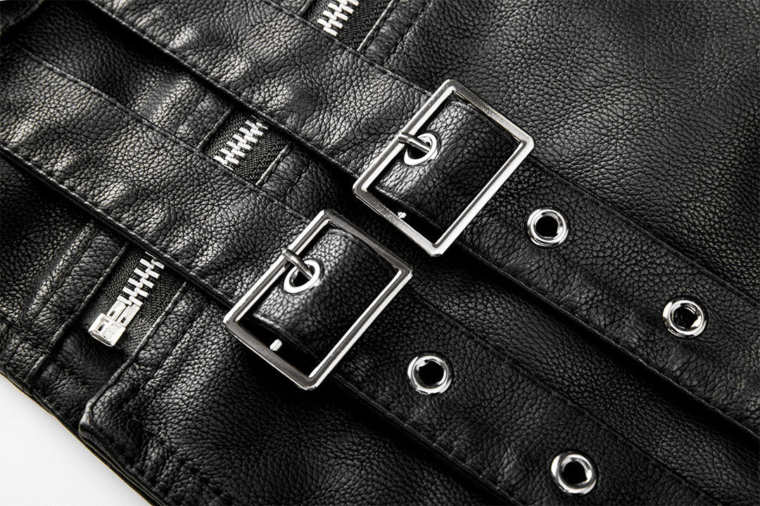 Elmont | Faux Leather Jacket