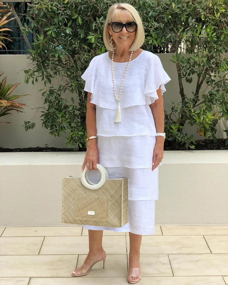M&H | Tiered Midi Dress