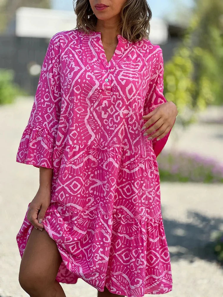 M&H | Tiered Midi Dress