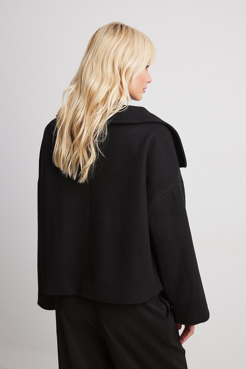 Elmont | Short Double-Breasted Trench Coat