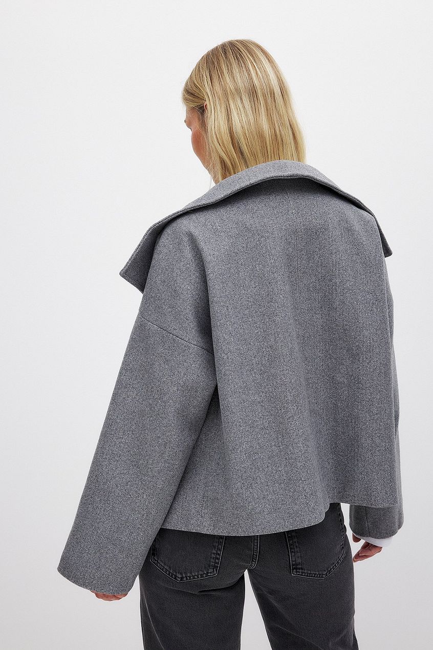 Elmont | Short Double-Breasted Trench Coat