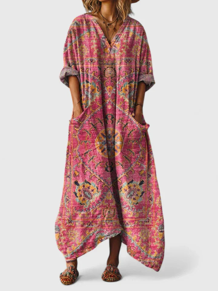 Elmont | Embroidered Relaxed Dress