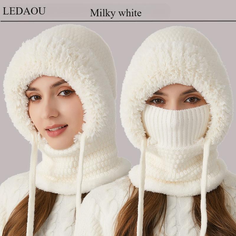 Elmont | 3-in-1 Knitted Beanie with Neck Warmer