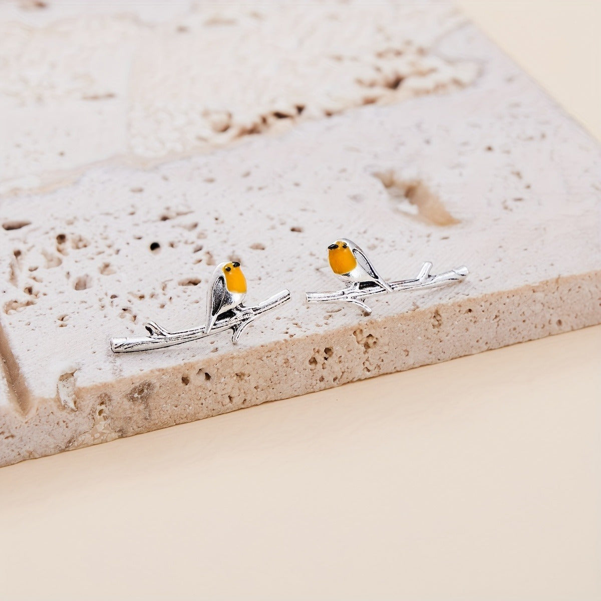 Elmont | Cartoon Bird Earrings